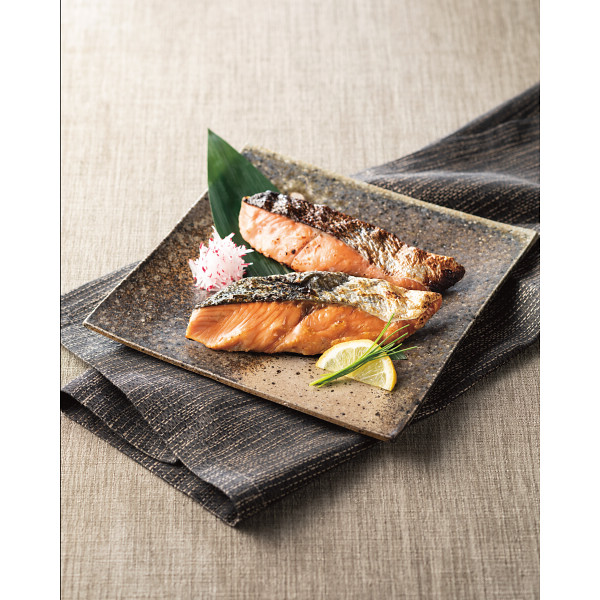北海道天然鮭切身セットのサムネイル画像1