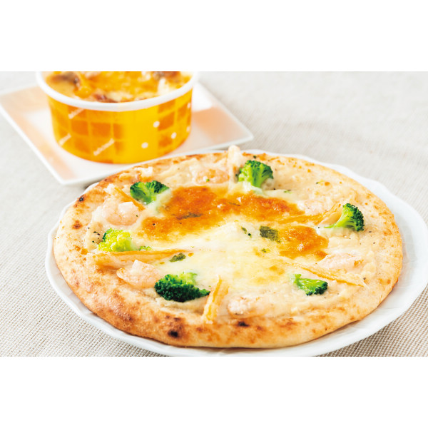 北海道チキンドリア・シーフードピザのサムネイル画像1