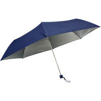 ＵＶ晴雨兼用　耐風式軽量ミニ傘 ネイビー 